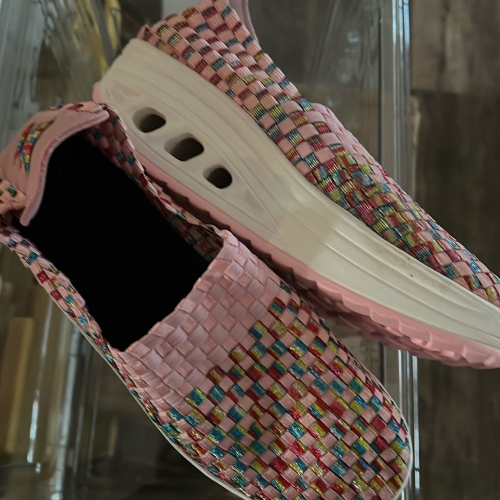 Cute pink summer shoes